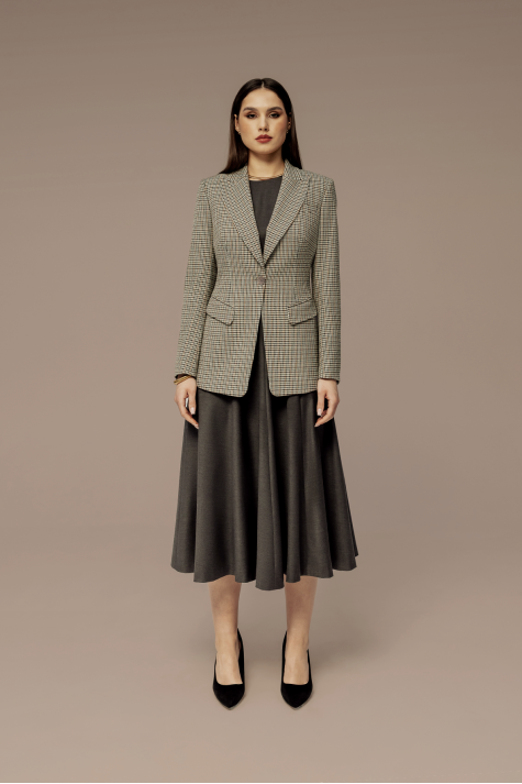 Жакет Однобортный 4